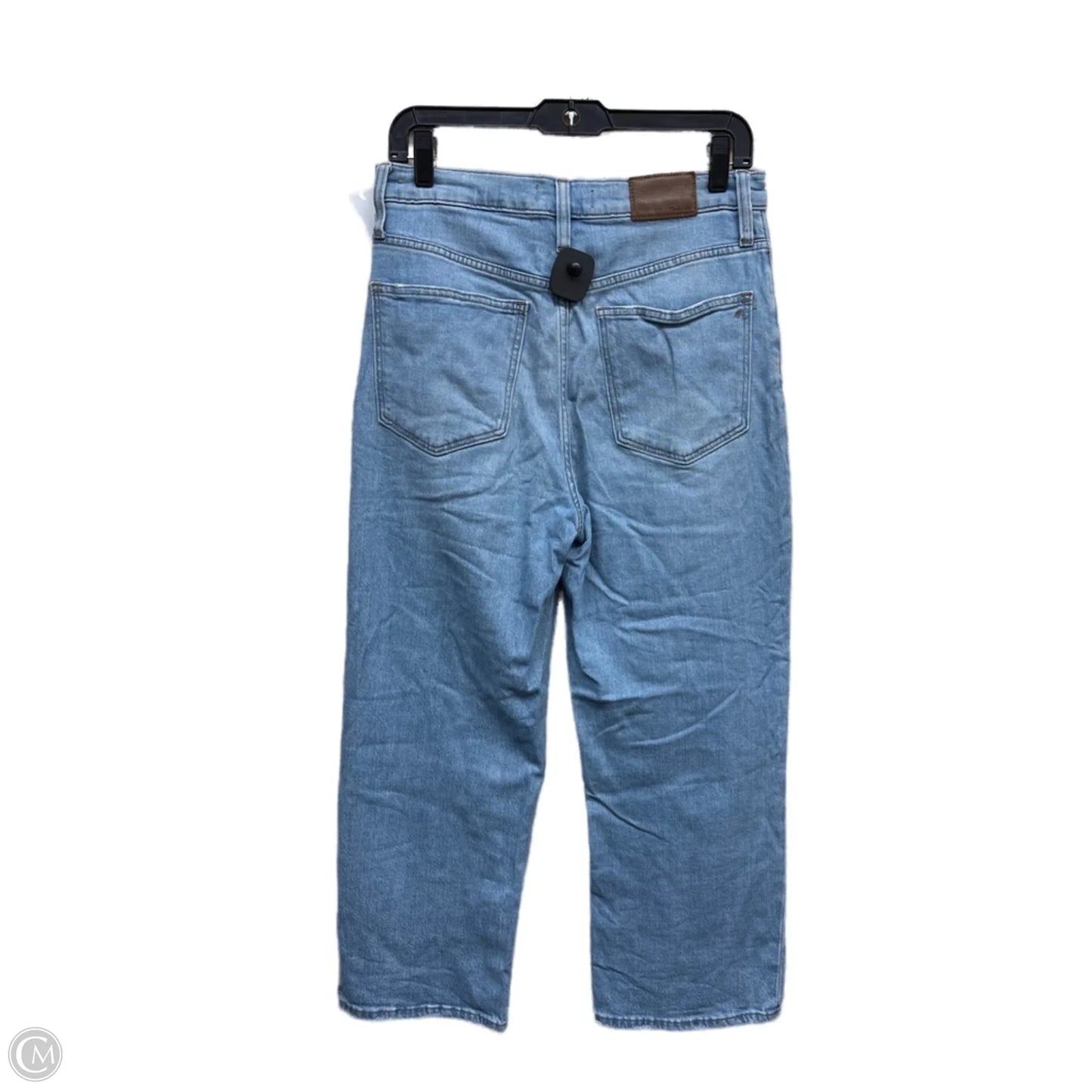 Jeans Wide Leg By Madewell In Blue Denim, Size: 6