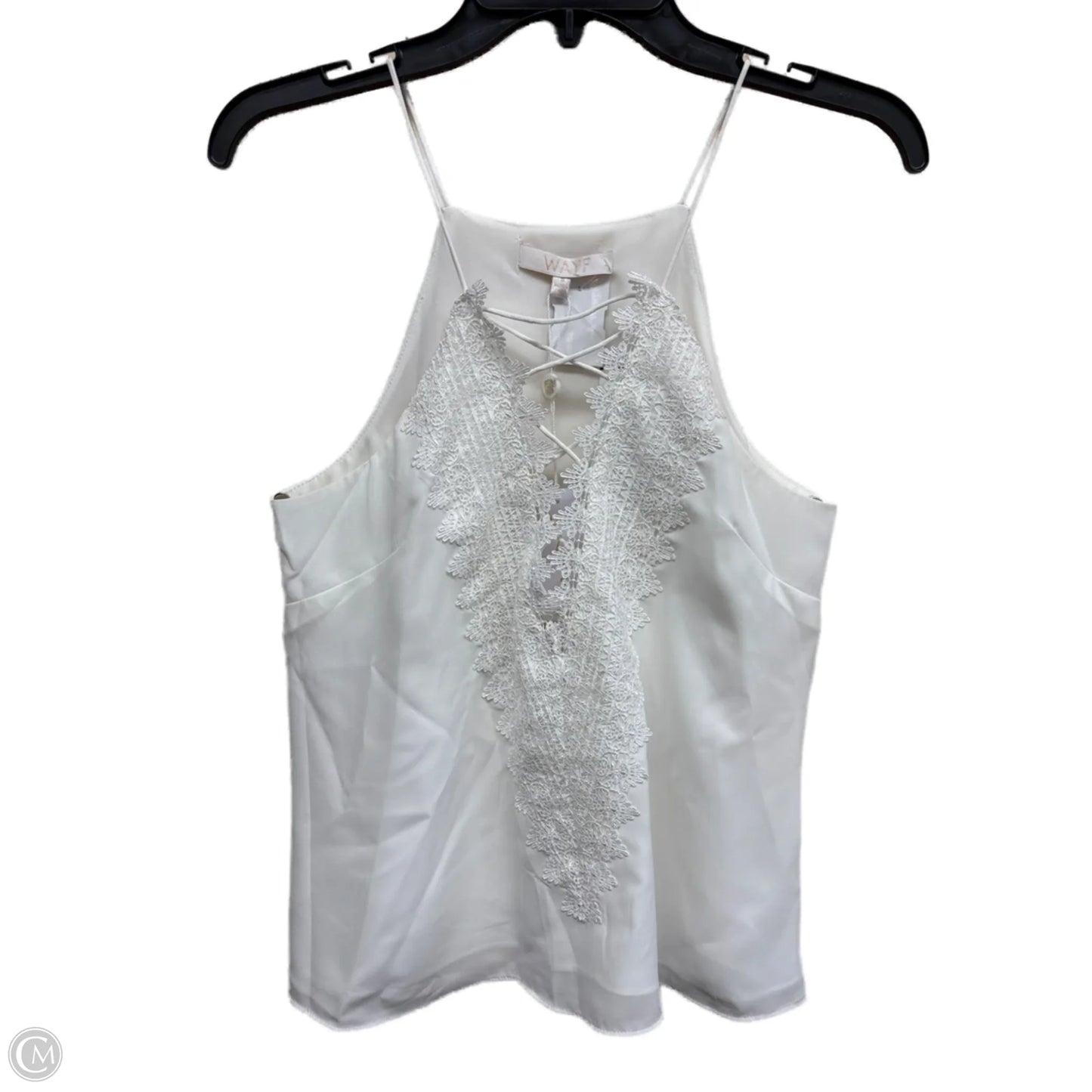 Top Sleeveless By Wayf In White, Size: S