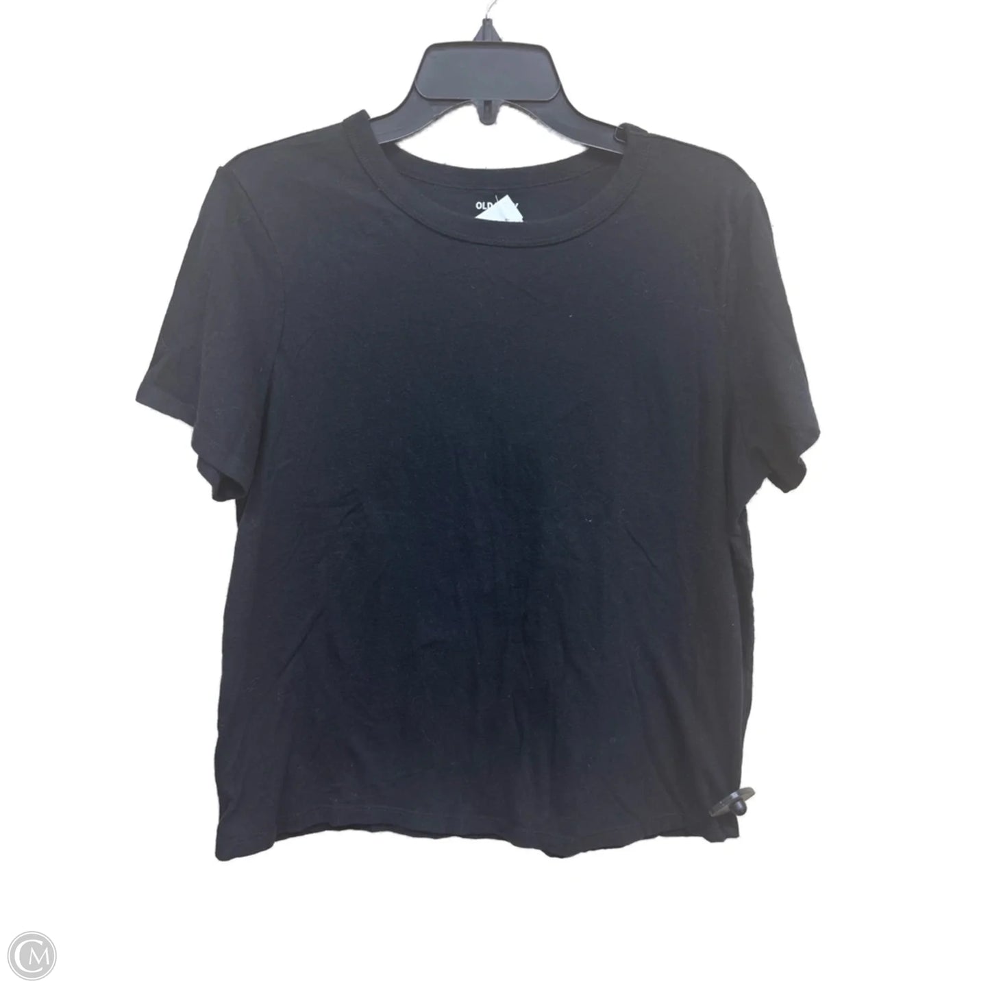 Top Short Sleeve By Old Navy In Black, Size: L
