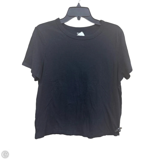 Top Short Sleeve By Old Navy In Black, Size: L