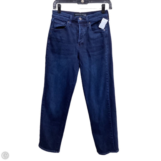 Jeans Skinny By Veronica Beard In Blue Denim, Size: 0