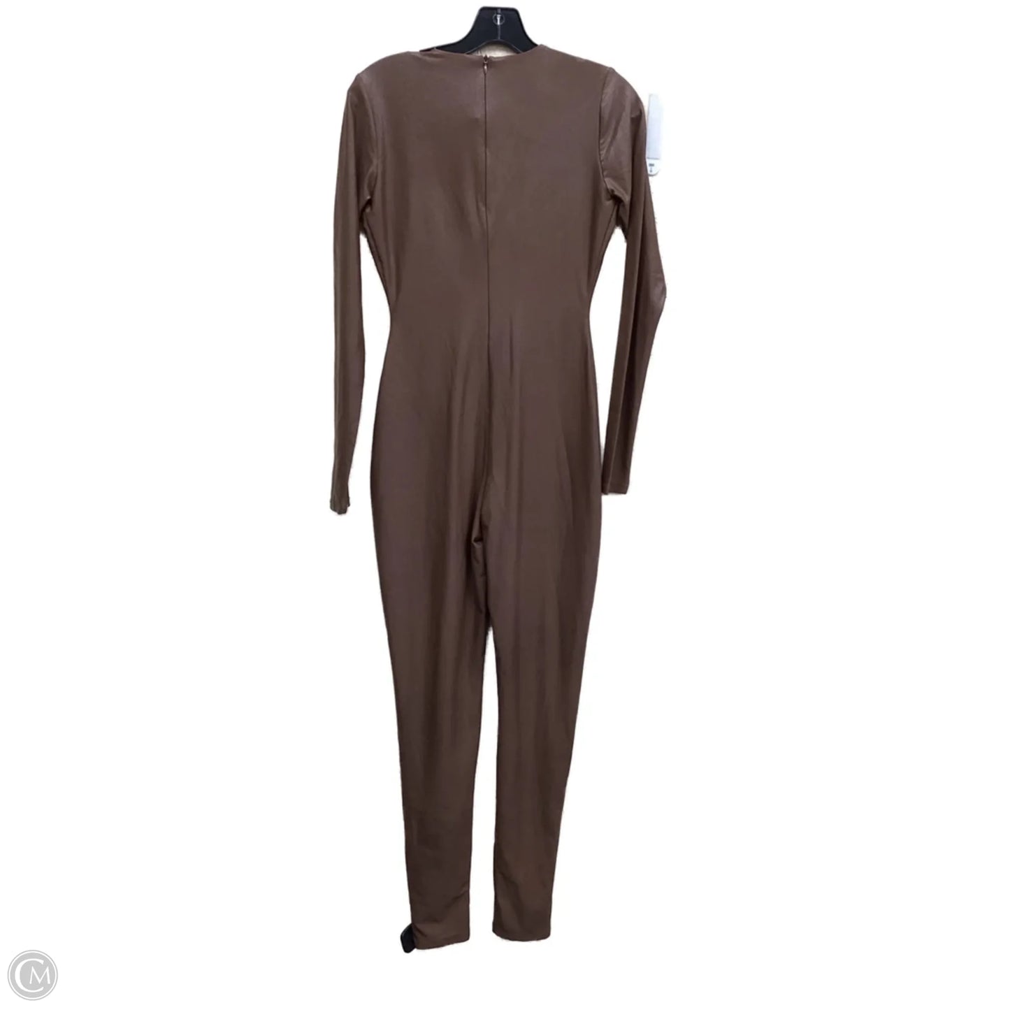 Jumpsuit By Clothes Mentor In Brown, Size: M