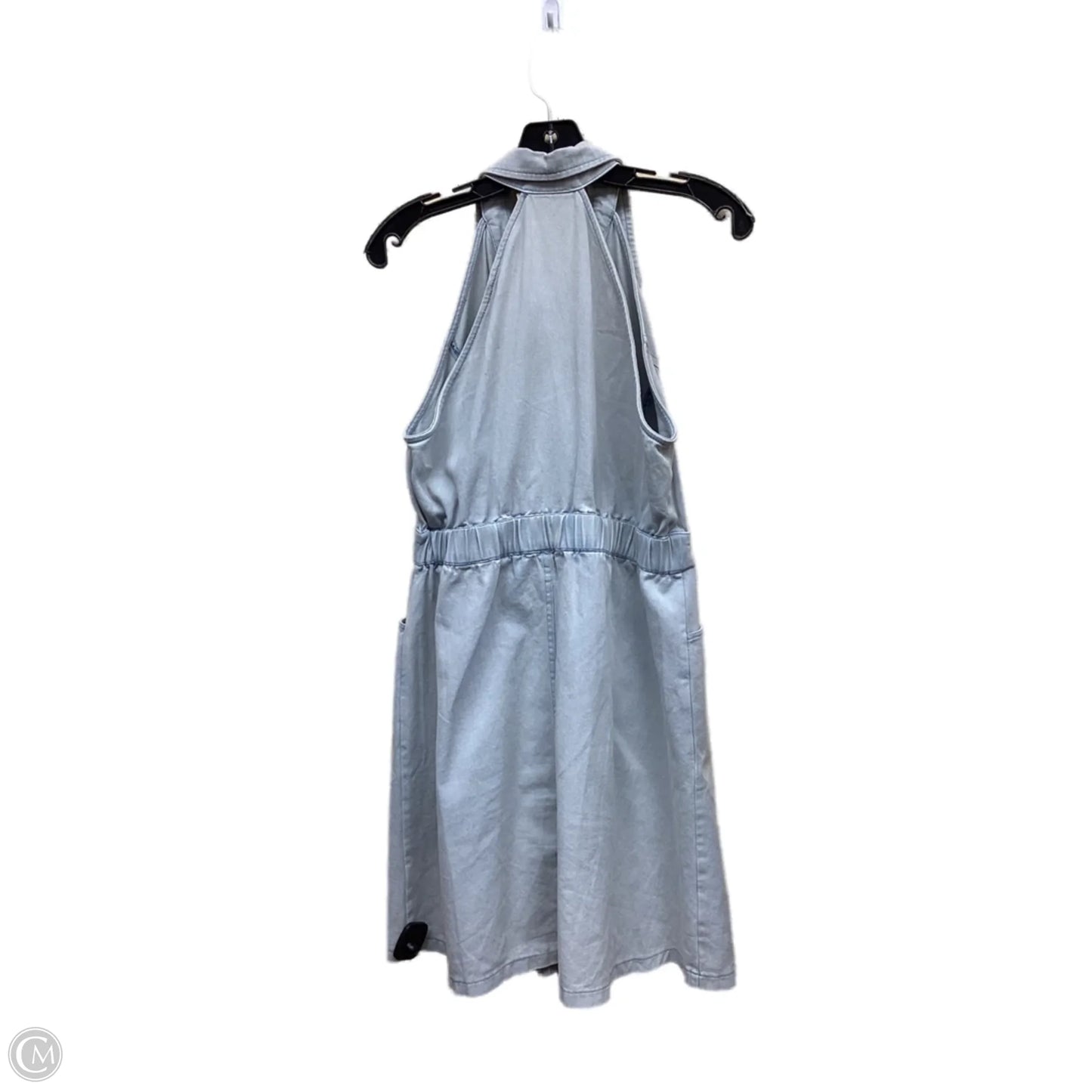 Dress Casual Short By Clothes Mentor In Blue Denim, Size: M