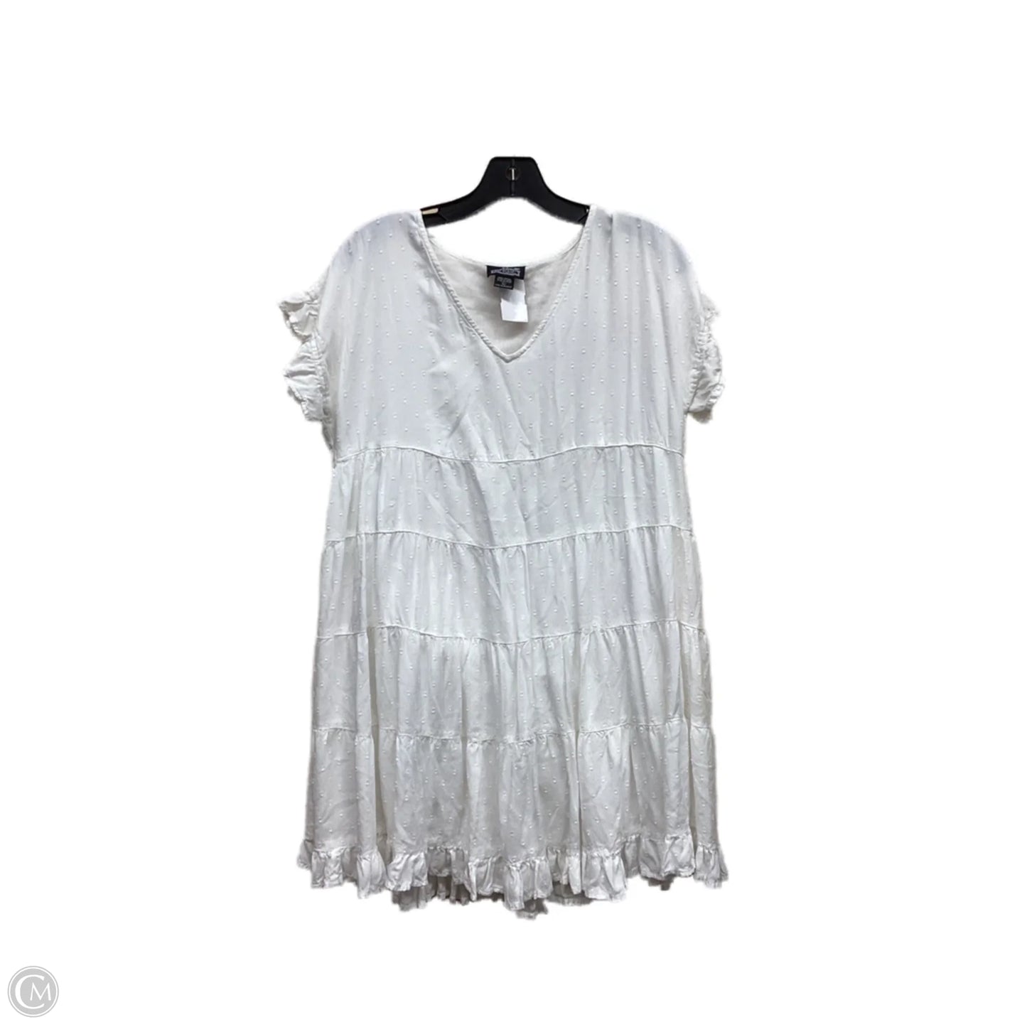 Dress Casual Short By Angie In White, Size: L