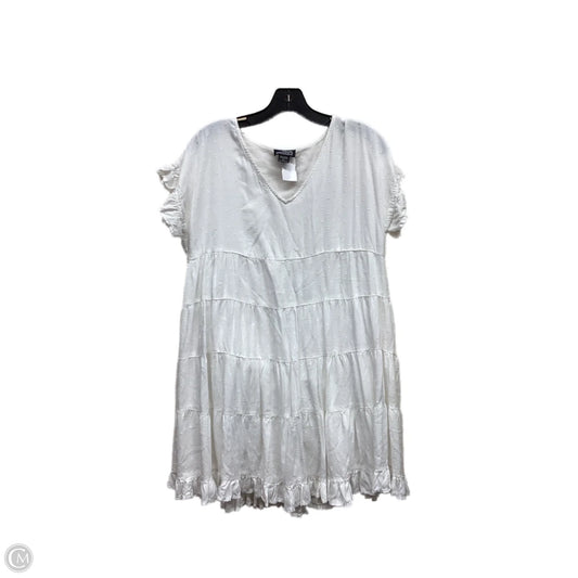 Dress Casual Short By Angie In White, Size: L