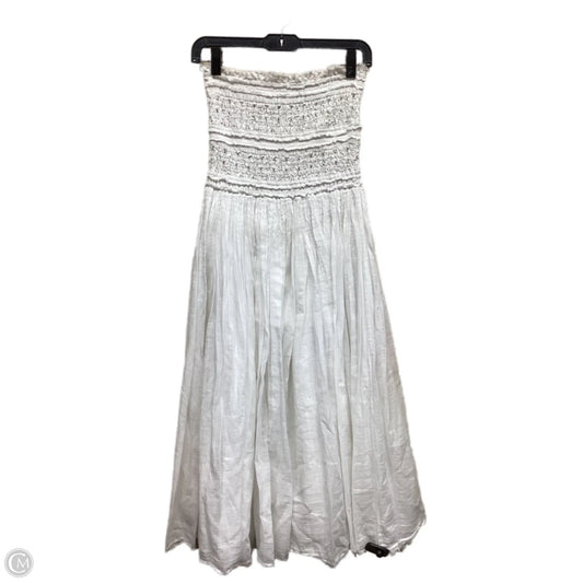 Dress Casual Midi By Free People In White, Size: Xs