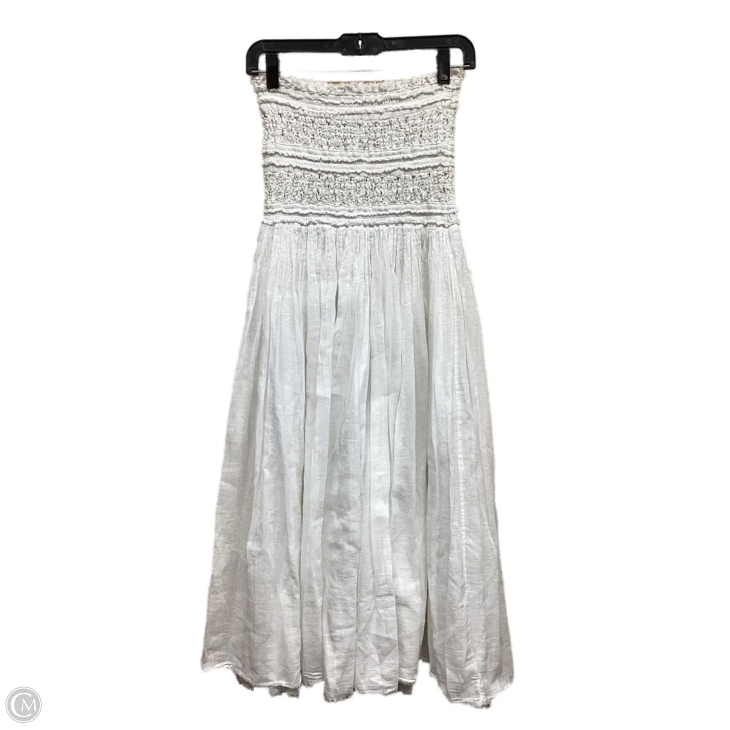 Dress Casual Midi By Free People In White, Size: Xs