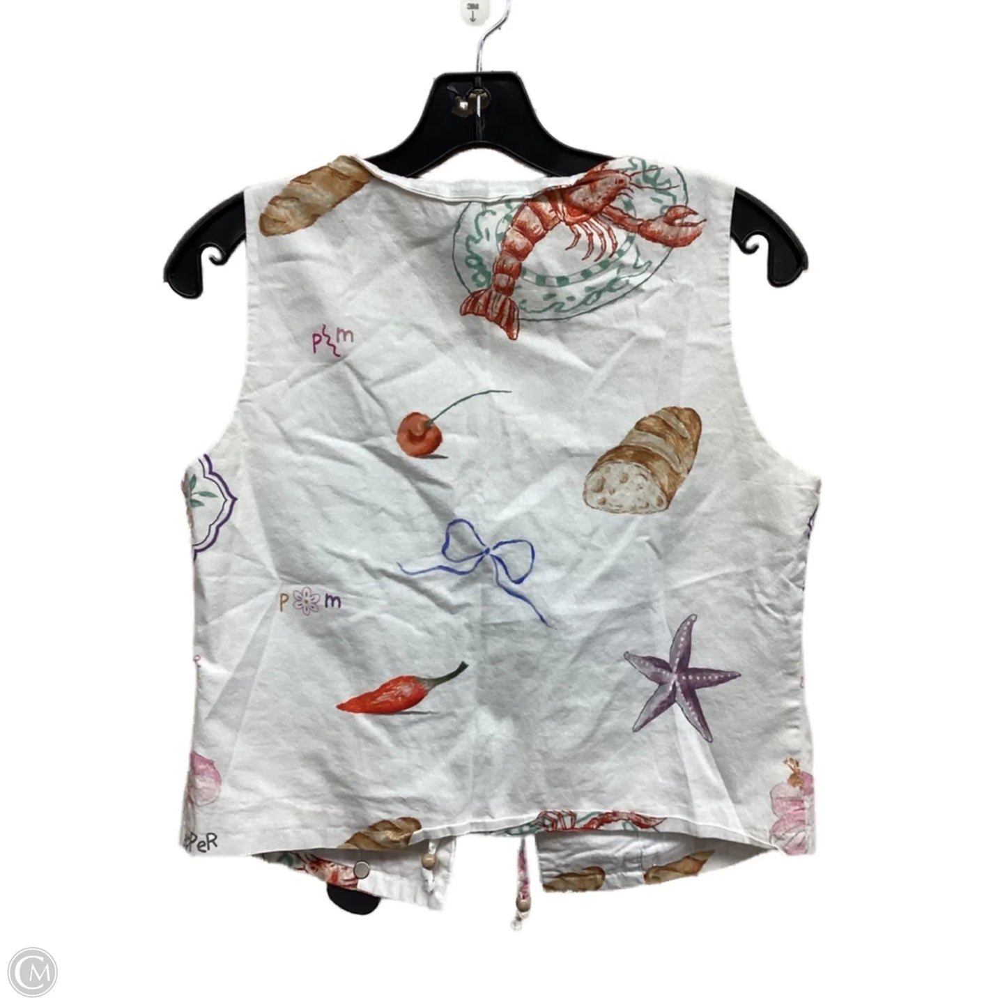 Top Sleeveless By Clothes Mentor In Multi-colored, Size: S