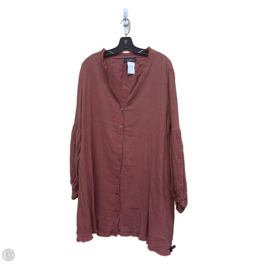 Dress Casual Short By Aakaa In Red, Size: Xl