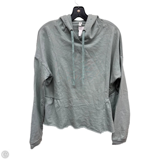 Sweatshirt Hoodie By Wishlist In Green, Size: M
