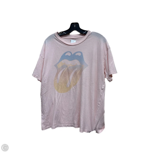 Top Short Sleeve By Clothes Mentor In Pink, Size: S