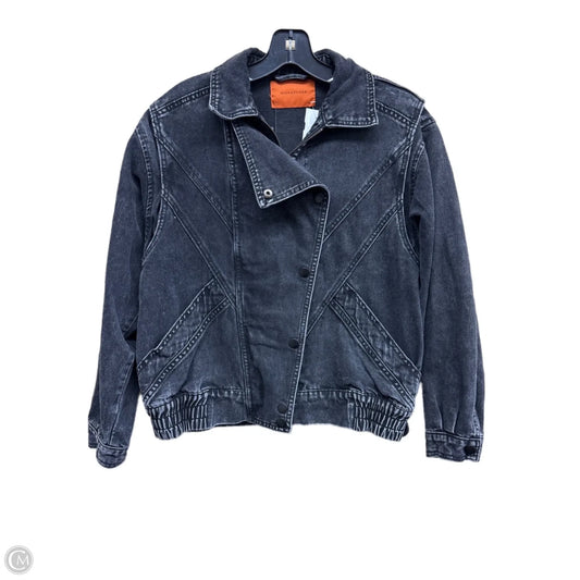 Jacket Other By Clothes Mentor In Black Denim, Size: S