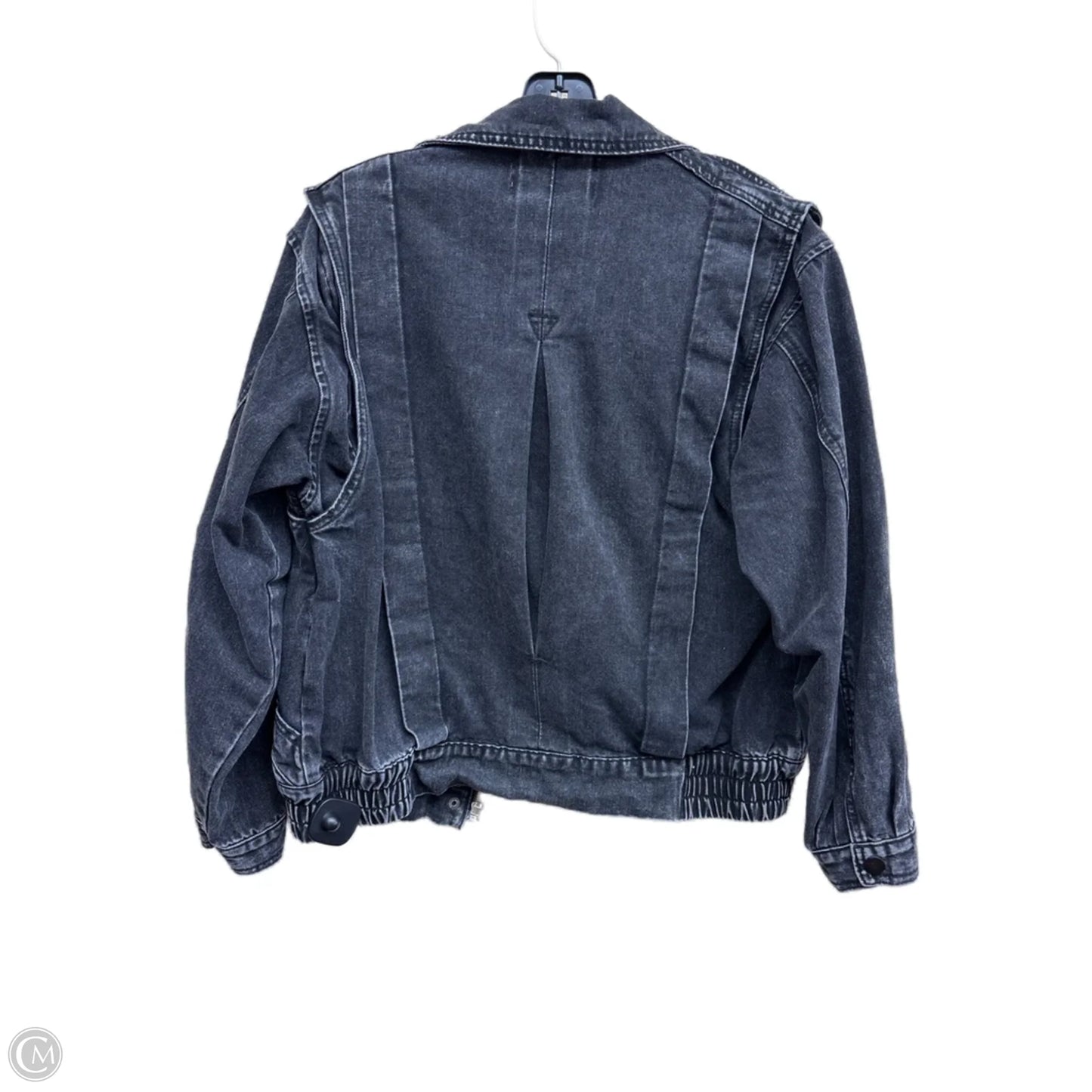 Jacket Other By Clothes Mentor In Black Denim, Size: S