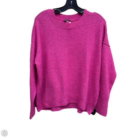 Sweater By Vince Camuto In Pink, Size: Xs