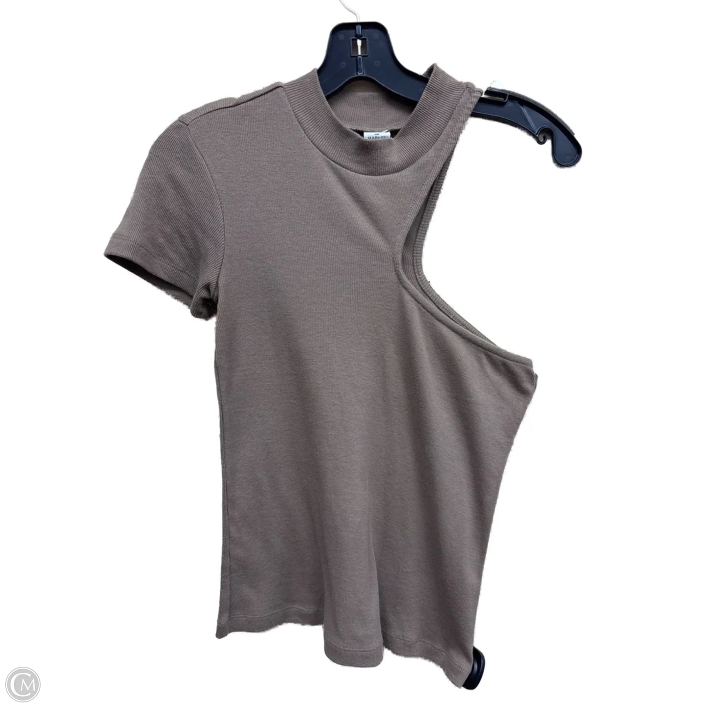 Top Short Sleeve By Melrose And Market In Brown, Size: S