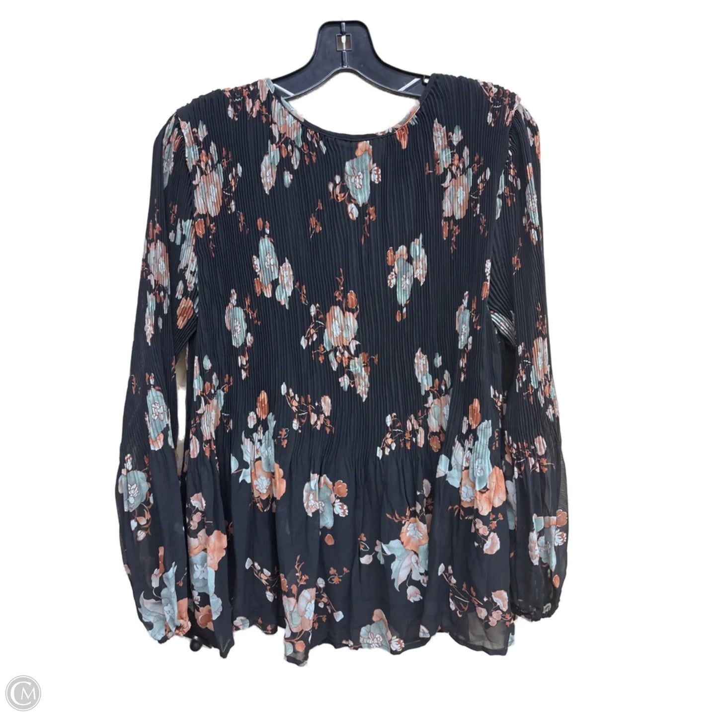 Top Long Sleeve By Clothes Mentor In Floral Print, Size: M