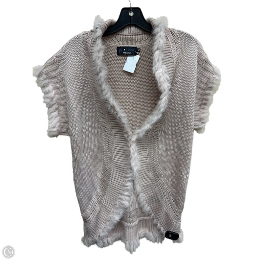 Vest Faux Fur & Sherpa By Milano In Pink, Size: M