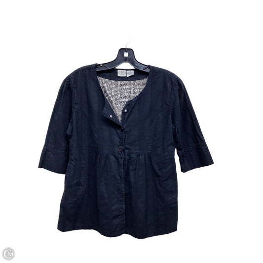 Top Short Sleeve By Dcc In Black, Size: M