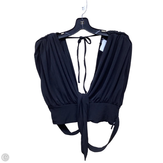 Top Sleeveless By Express In Black, Size: M