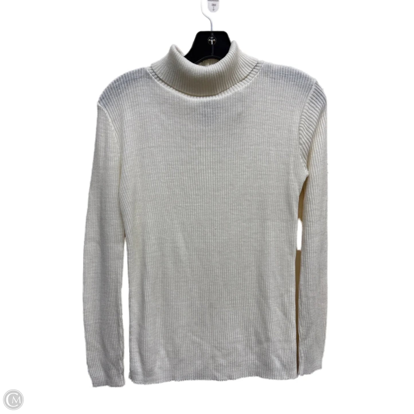Sweater By Clothes Mentor In White, Size: S