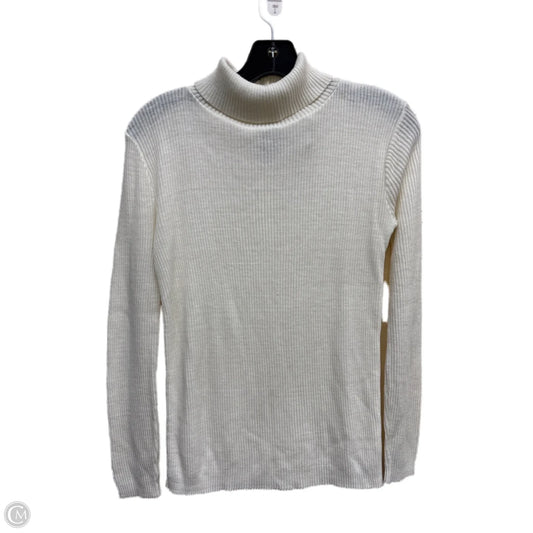 Sweater By Clothes Mentor In White, Size: S