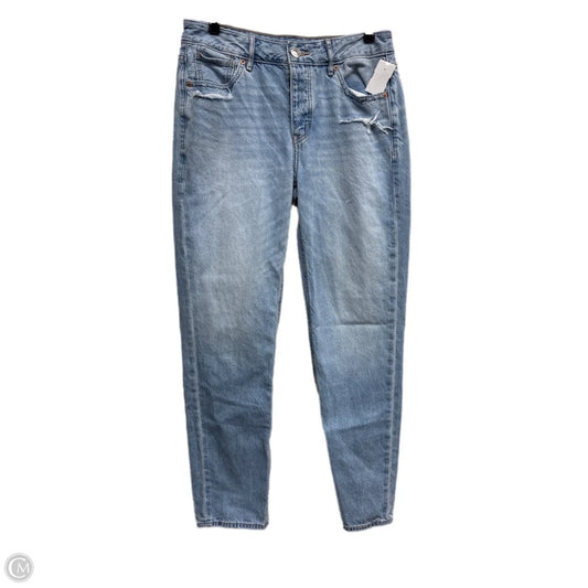 Jeans Straight By American Eagle In Blue Denim, Size: 2