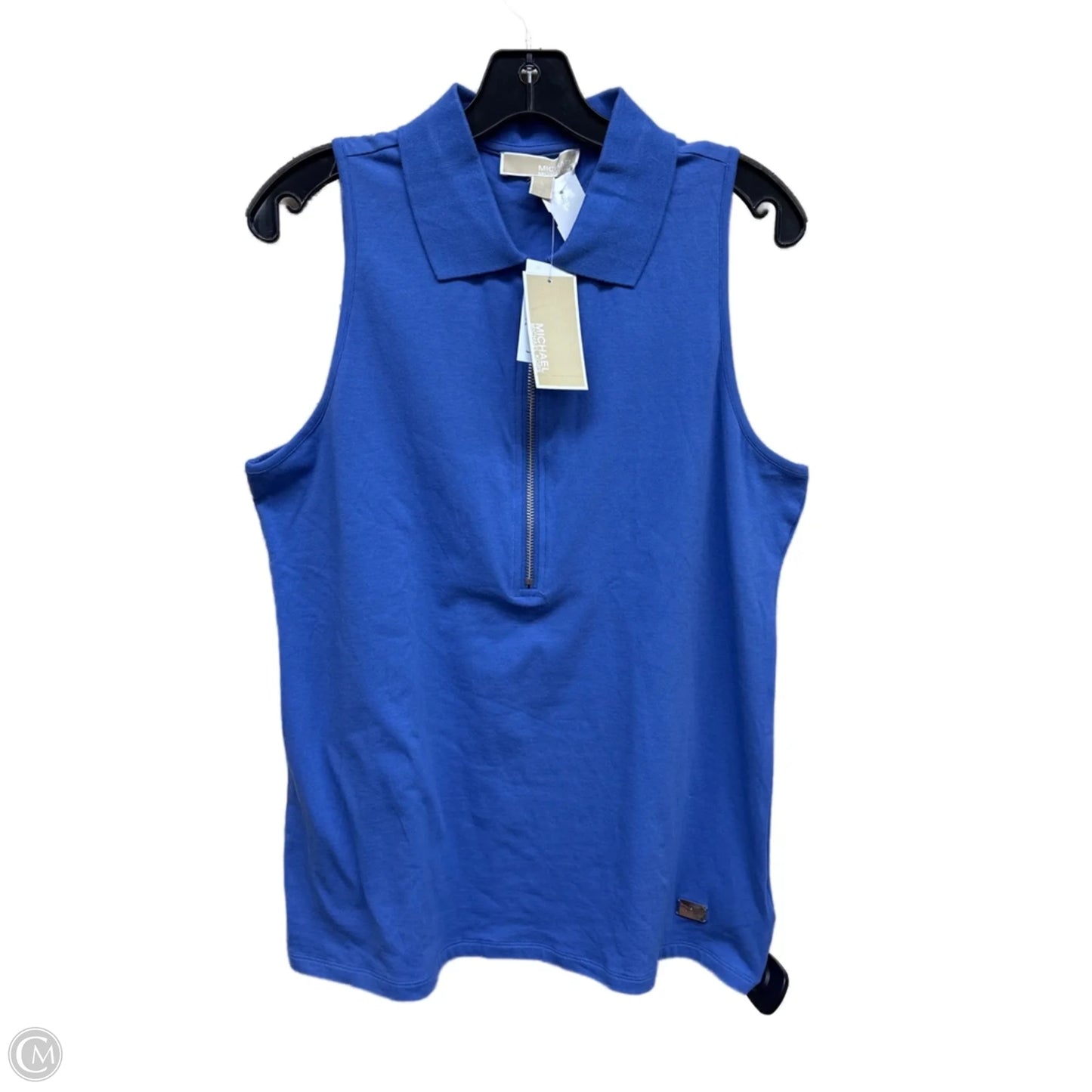 Top Sleeveless By Michael By Michael Kors In Blue, Size: L