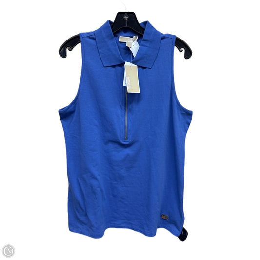 Top Sleeveless By Michael By Michael Kors In Blue, Size: L