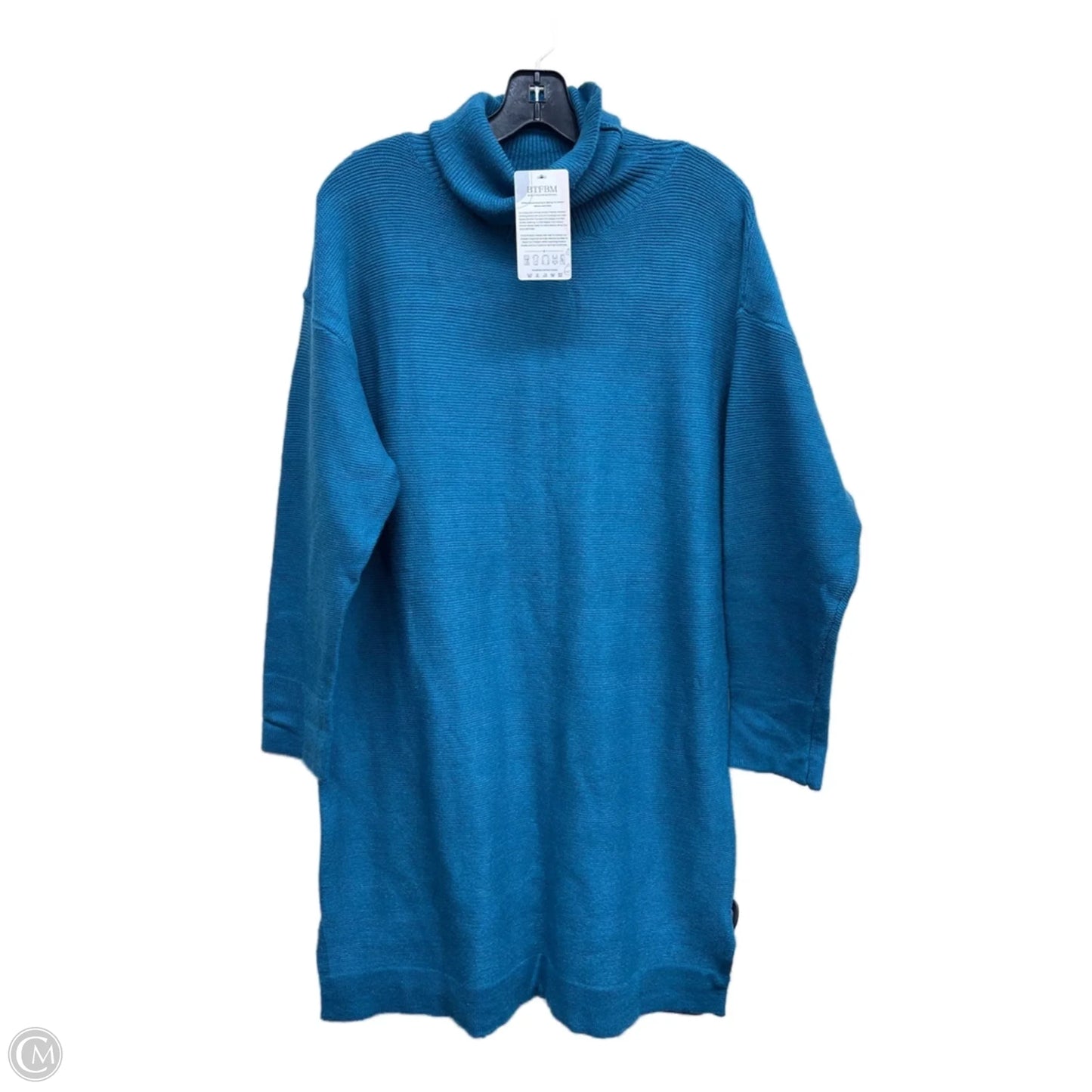 Dress Sweater By Clothes Mentor In Blue, Size: Xl