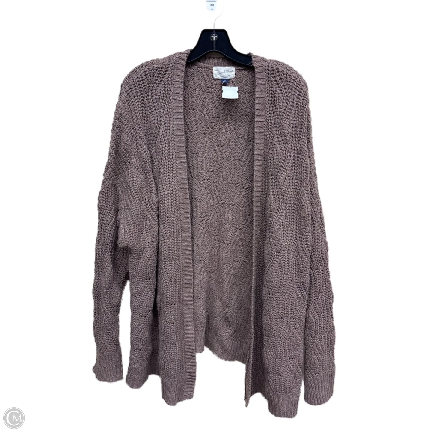 Sweater Cardigan By Universal Thread In Brown, Size: Xxl