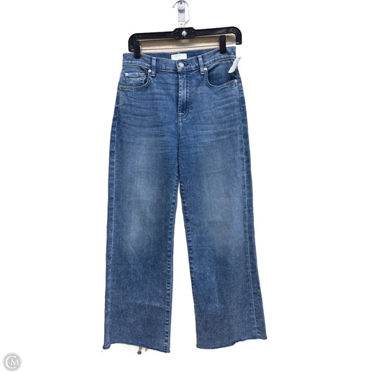 Jeans Wide Leg By 7 For All Mankind In Blue Denim, Size: 2