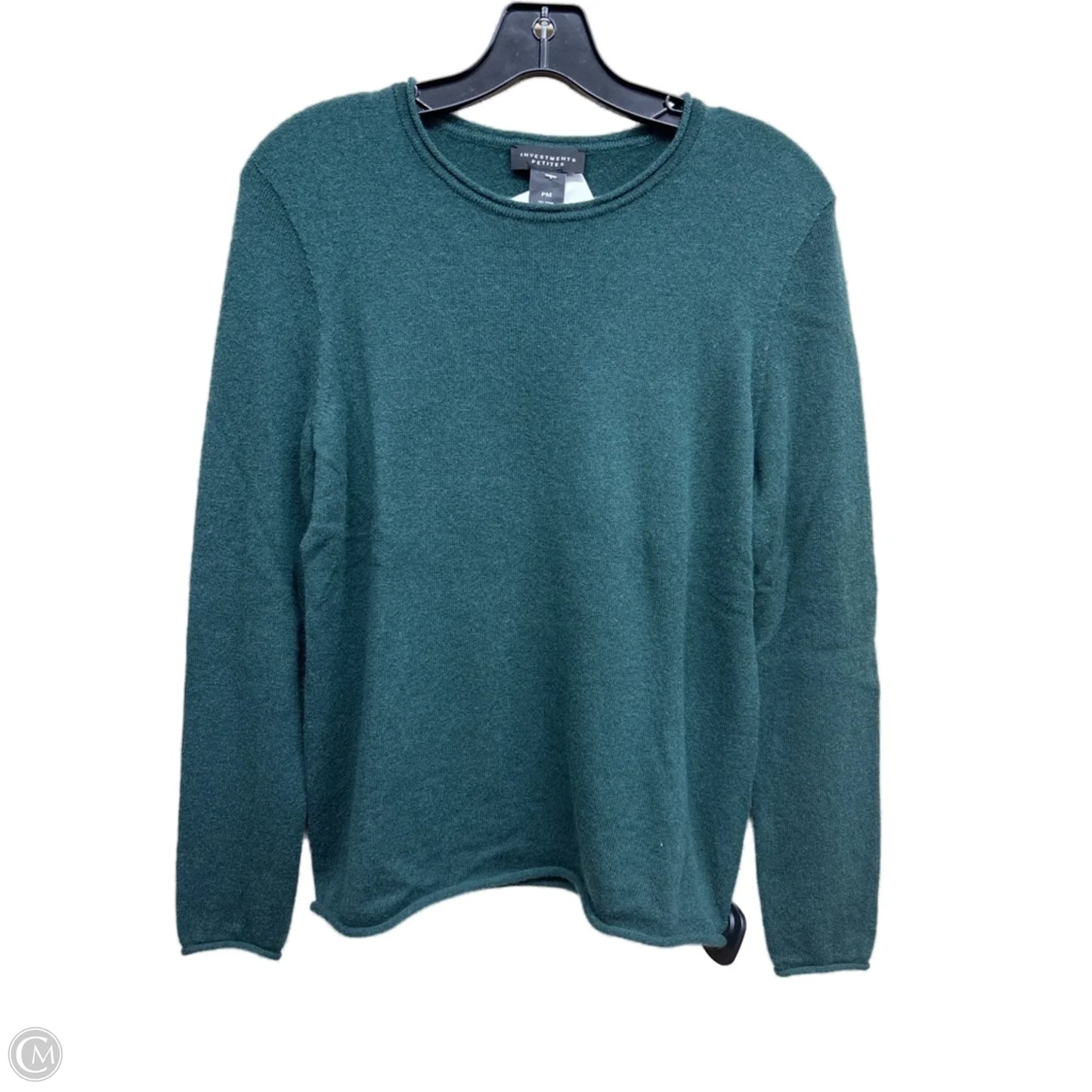 Sweater By Investments In Green, Size: Mp