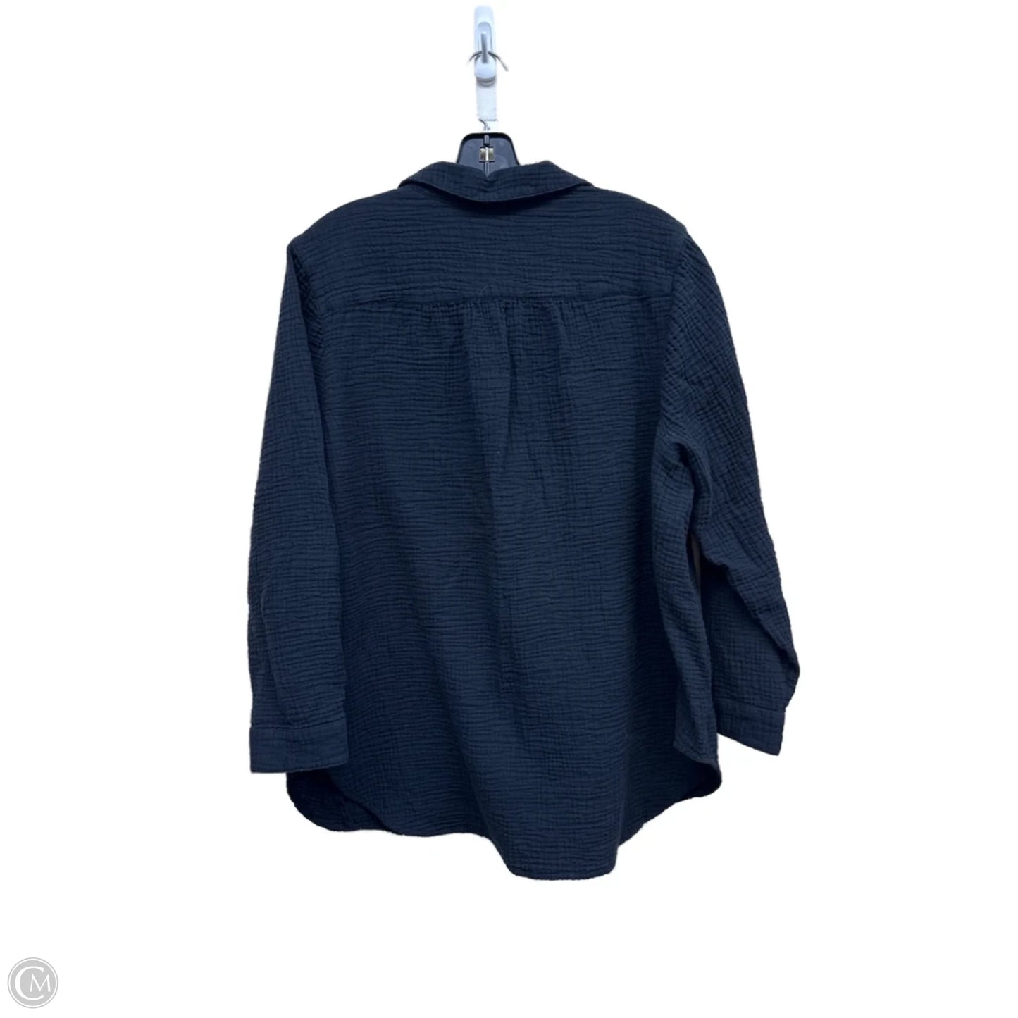 Top Long Sleeve By J. Jill In Black, Size: Xlp