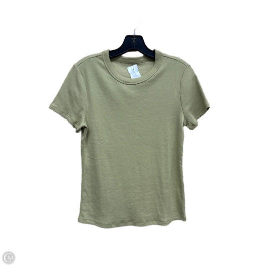 Top Short Sleeve By Old Navy In Green, Size: L