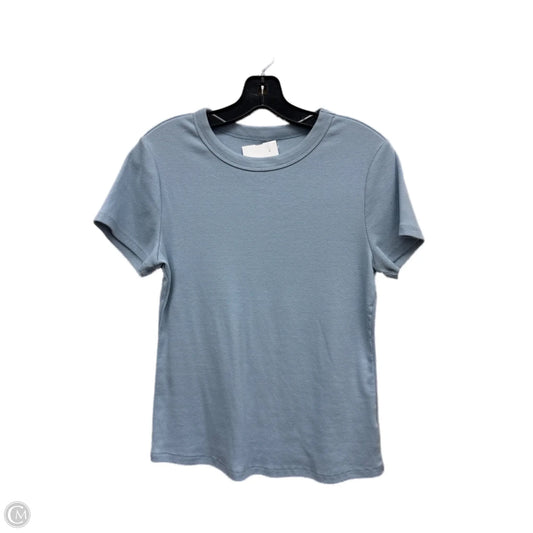 Top Short Sleeve By Old Navy In Blue, Size: L