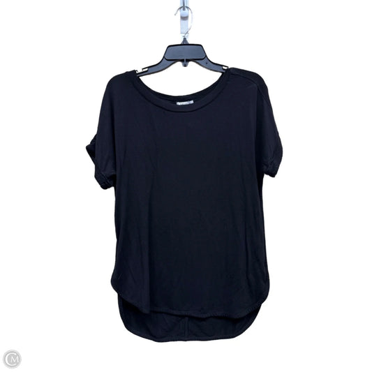 Top Short Sleeve By Matty M In Black, Size: M