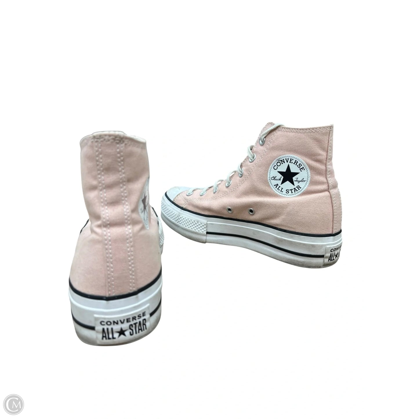 Shoes Sneakers Platform By Converse In Pink, Size: 8