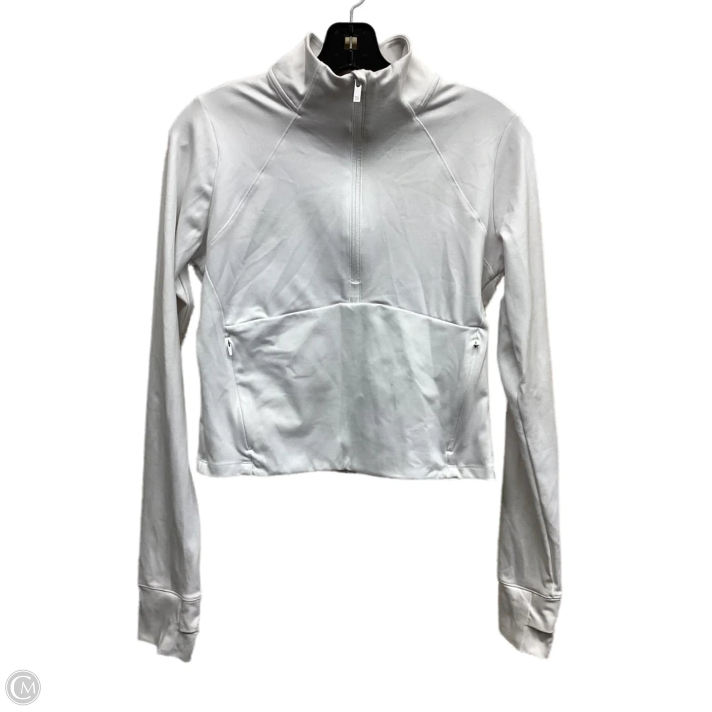 Athletic Jacket By All In Motion In White, Size: M