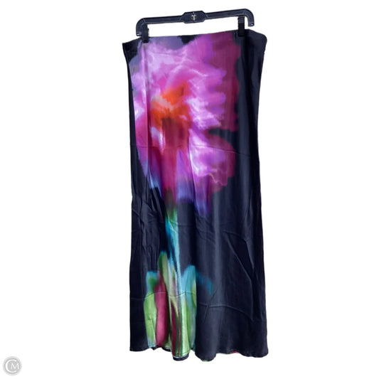 Skirt Maxi By Anthropologie In Multi-colored, Size: Xl