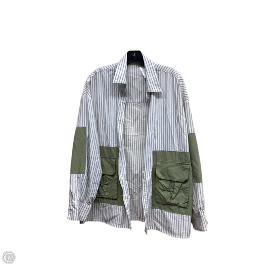 Top Long Sleeve By Clothes Mentor In Striped Pattern