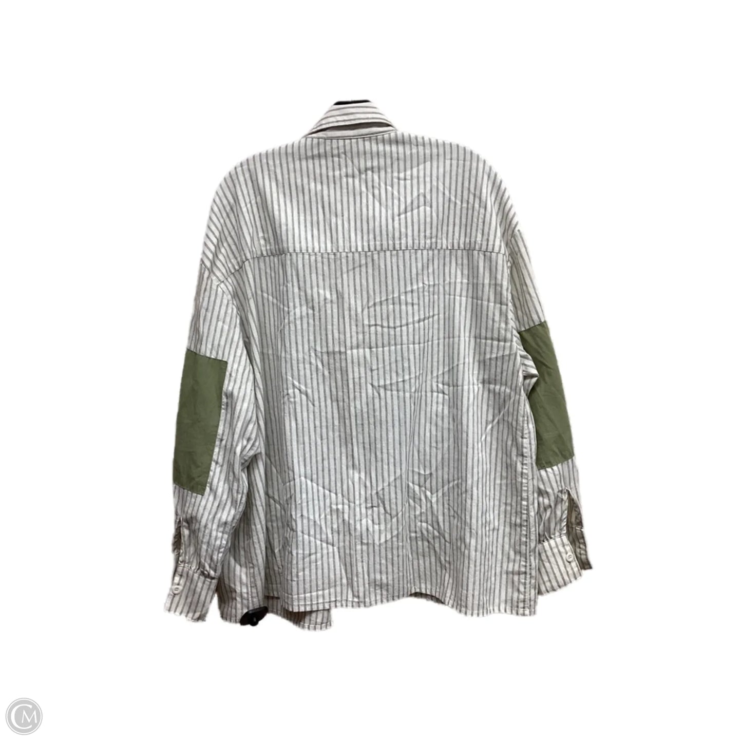 Top Long Sleeve By Clothes Mentor In Striped Pattern