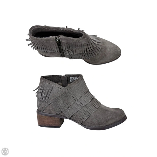 Boots Ankle Flats By Naughty Monkey In Brown, Size: 8