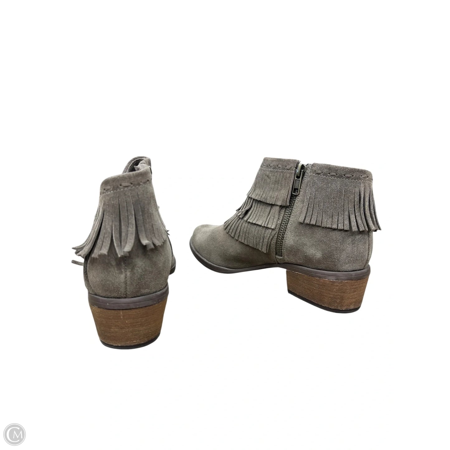 Boots Ankle Flats By Naughty Monkey In Brown, Size: 8
