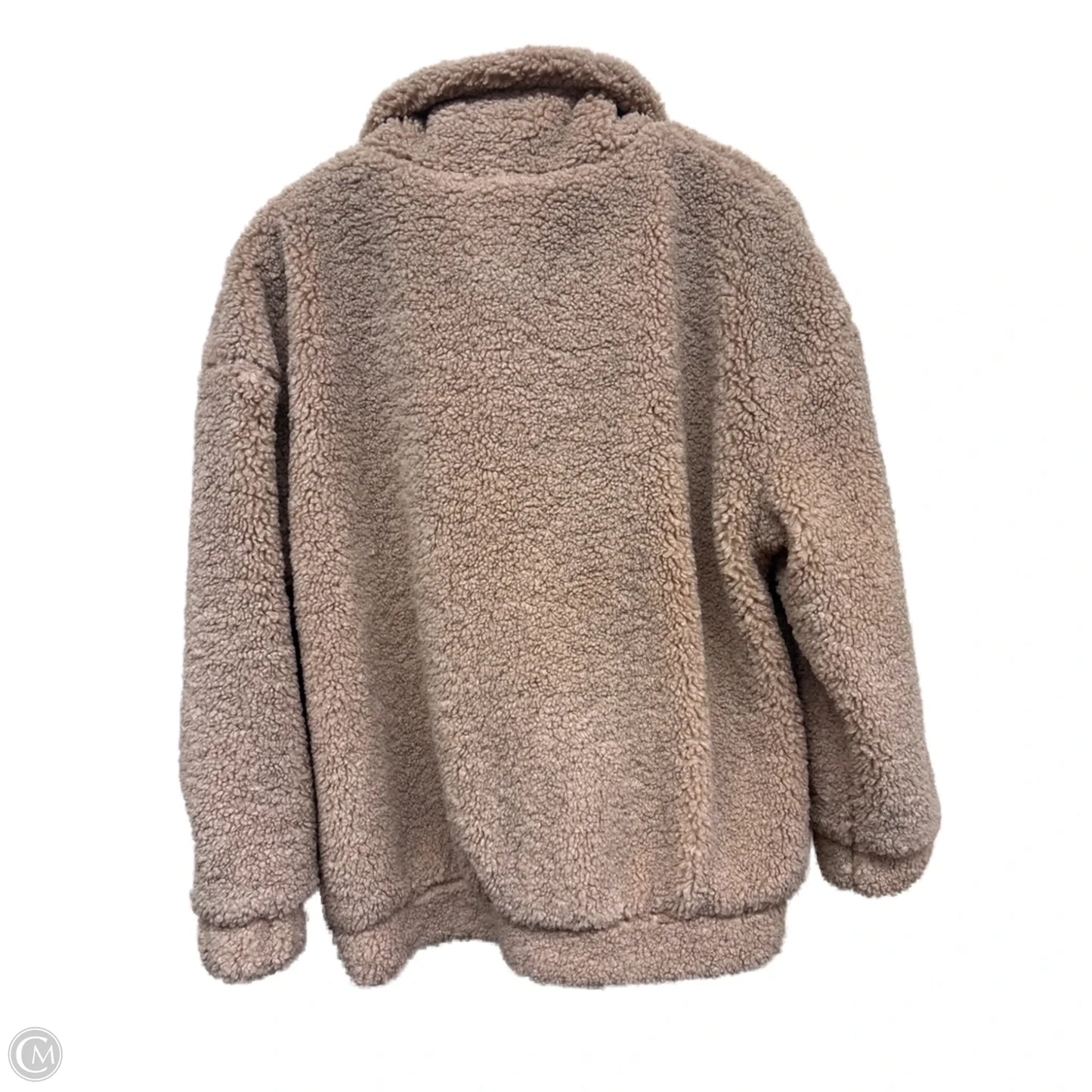 Jacket Faux Fur & Sherpa By Vici In Brown, Size: S