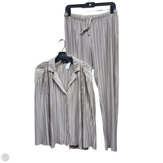 Pants Set 2pc By Vici In Beige, Size: M