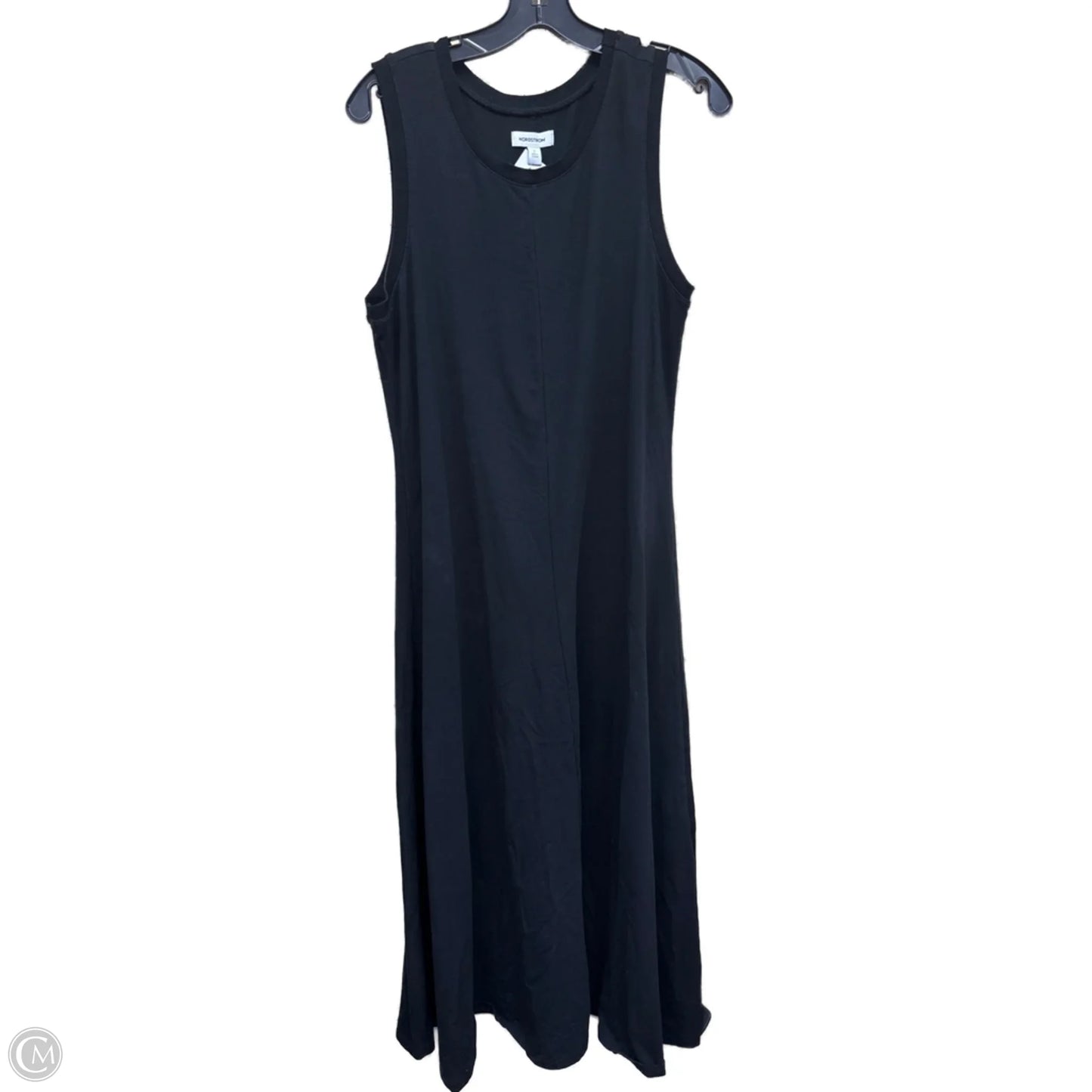Dress Casual Maxi By Nordstrom In Black, Size: L
