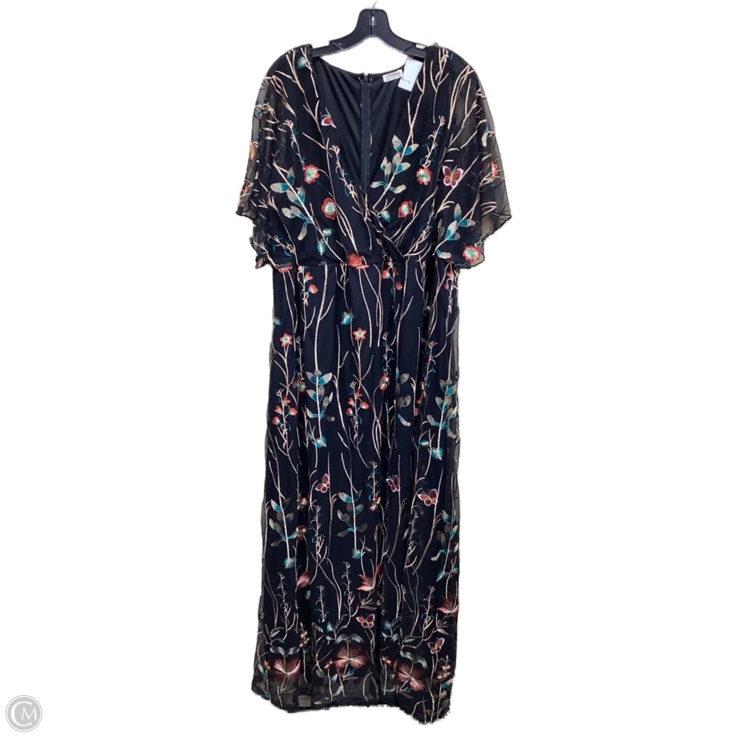 Dress Casual Maxi By Clothes Mentor In Floral Print, Size: 4x