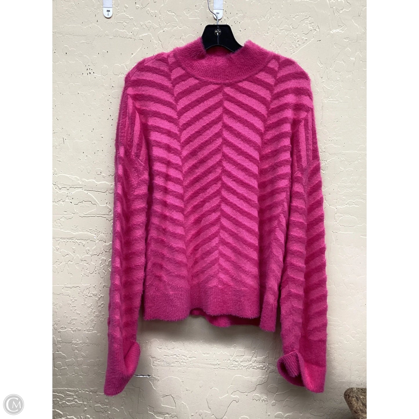 Sweater By Belldini In Pink, Size: L