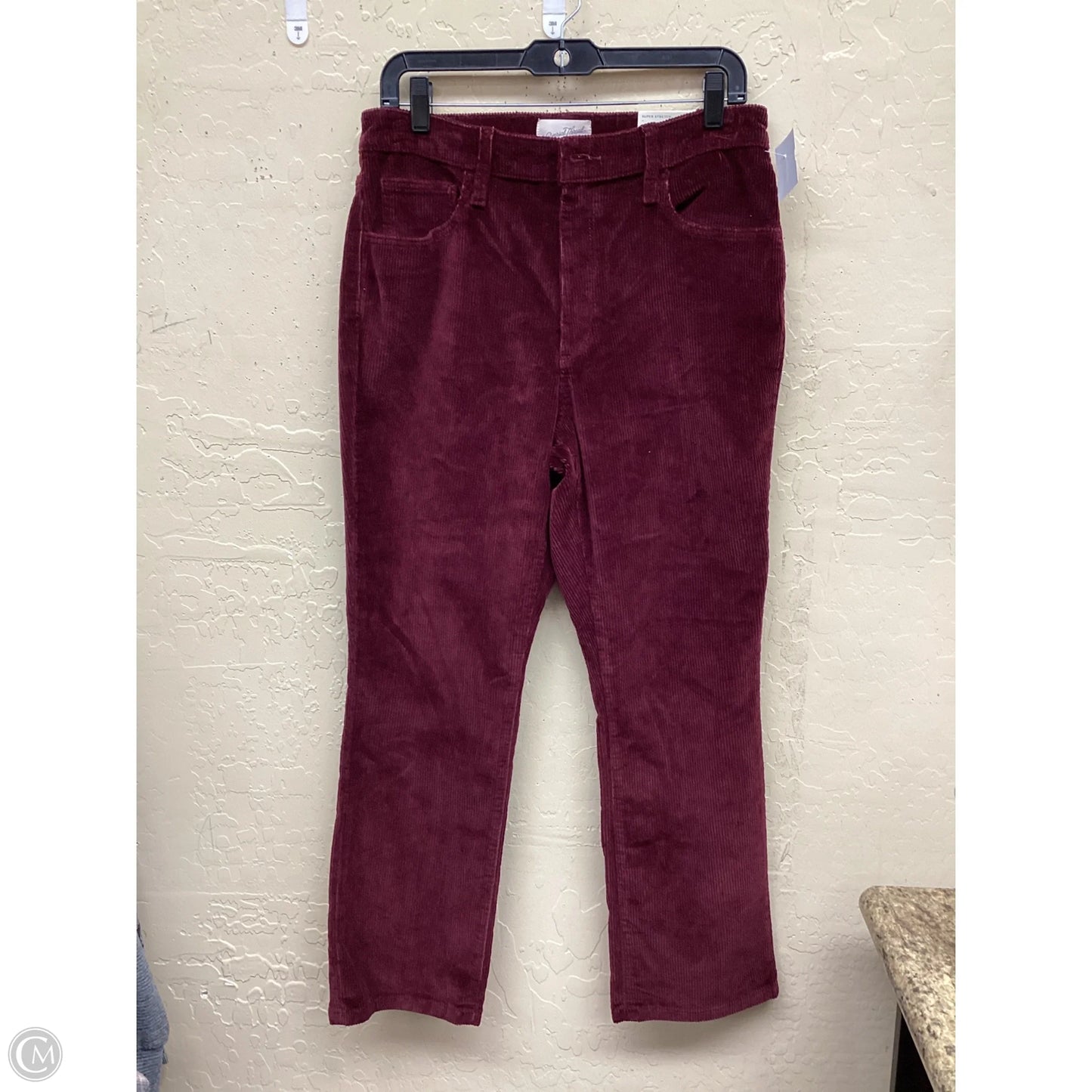 Pants Corduroy By Universal Thread In Maroon, Size: 10