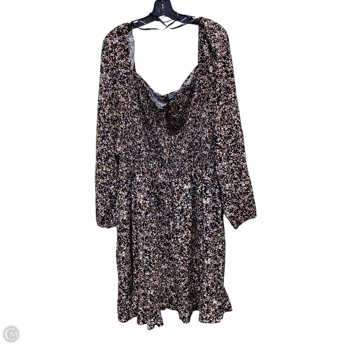 Dress Casual Short By City Chic In Floral Print, Size: Xxl